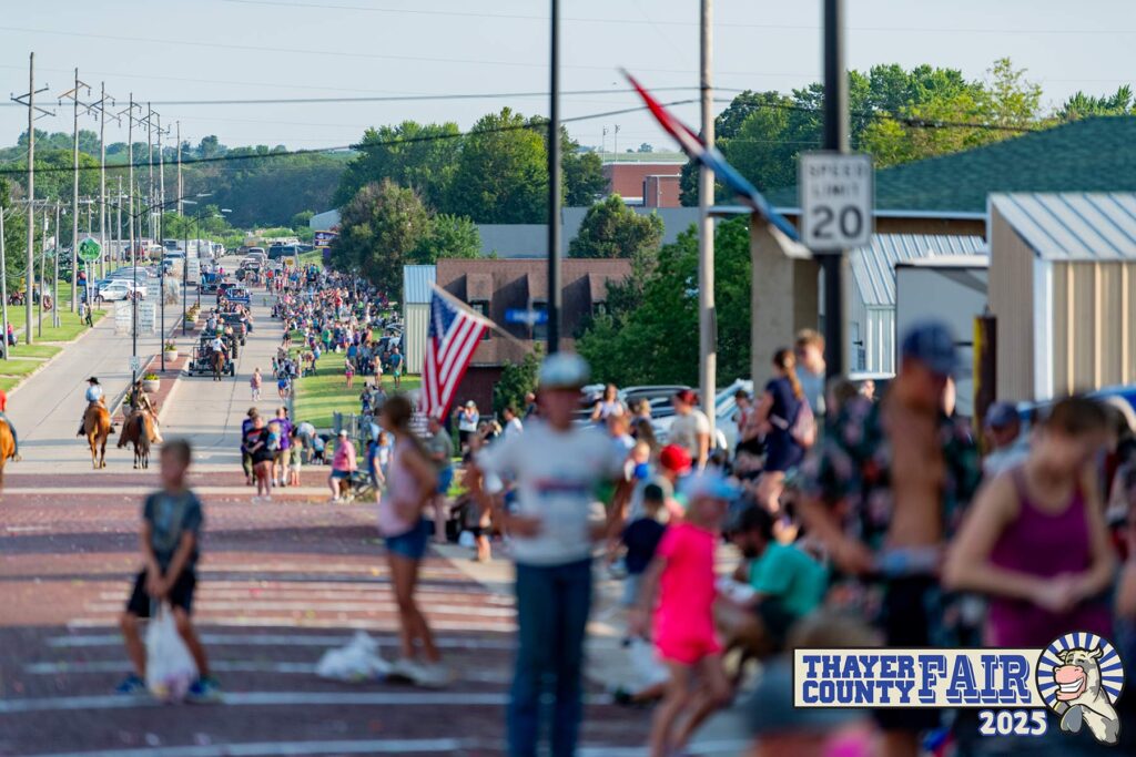 Thayer County Fair Parade in Deshler