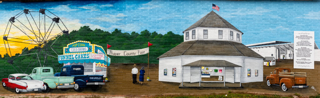 Mural in Deshler Nebraska